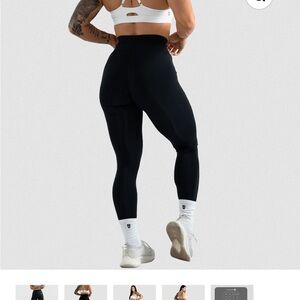 Sleek Black Performance Leggings